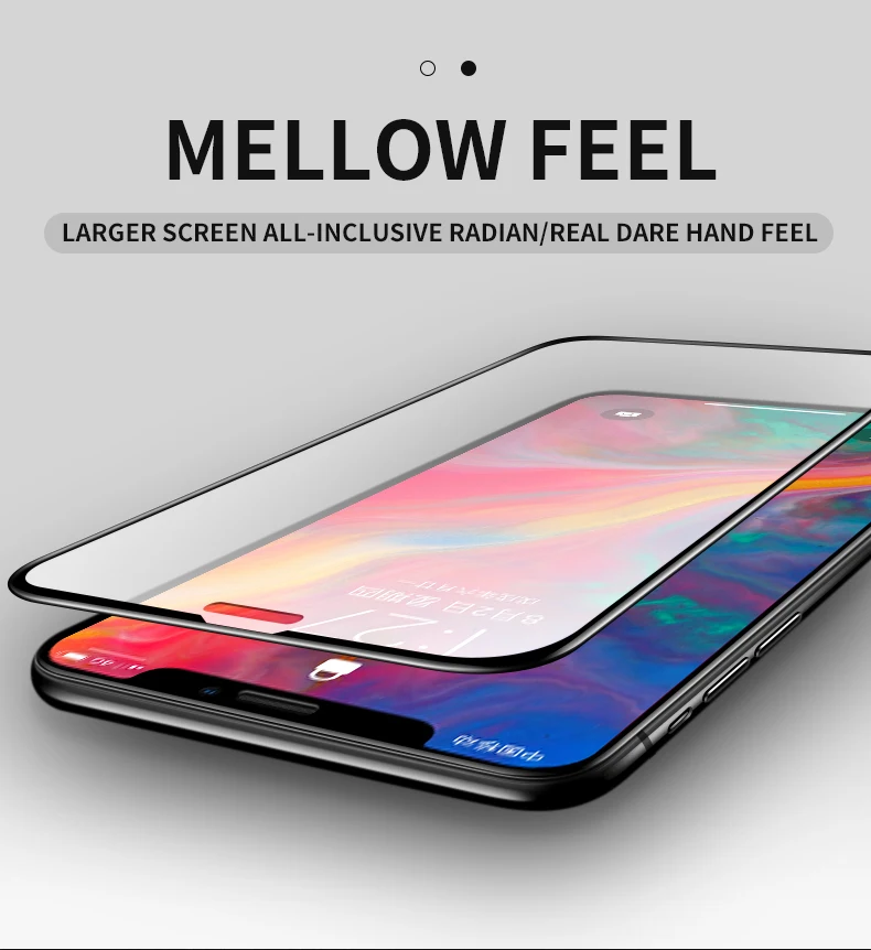 200 шт. 10D полное клеевое защитное закаленное стекло для iPhone 11 Pro Max 8 7 6 6s Plus X XS XR