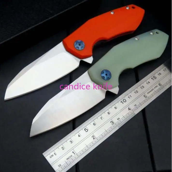 Складной нож ZT 0456 ZT0456 лезвие 9cr18mov рукоятка G10 3 цвета шариковый подшипник