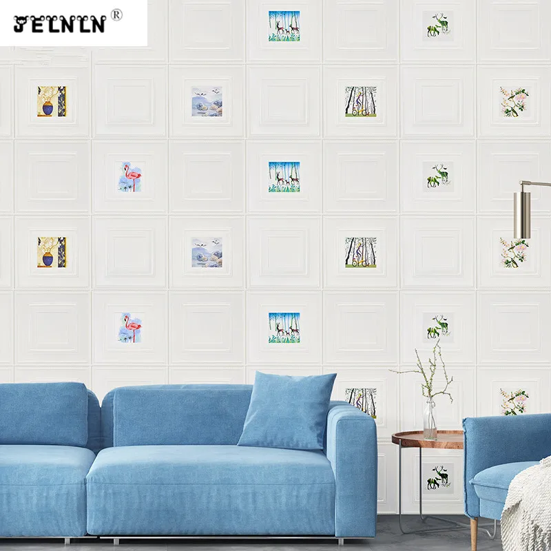 Обои самоклеящиеся потолочные Настенные наклейки для спальни теплые фоновые