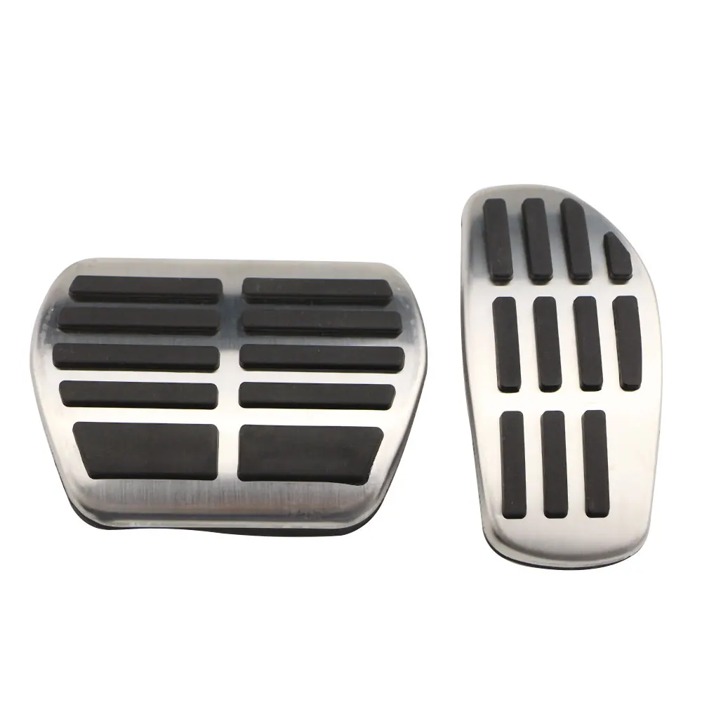

Color My Life Stainless Steel Car Interior Fuel Pedal Brake Pedals Cover for Nissan Kicks 2017-2020 Accessories