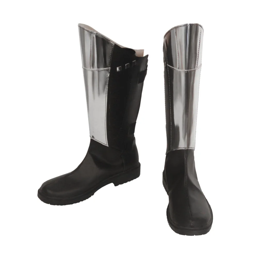 Черные рыцари обувь для косплея сделанные на заказ любого размера | Тематическая