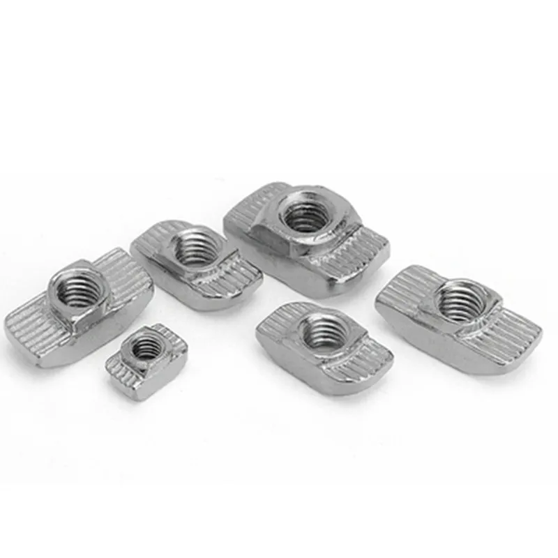 

10-50 шт. T гайка с головой молотка гайка M3/M4/M5/M6/M8 разъем Никель покрытием для 20 Вт, 30 Вт, 40/45 алюминиевый профиль серии Аксессуары