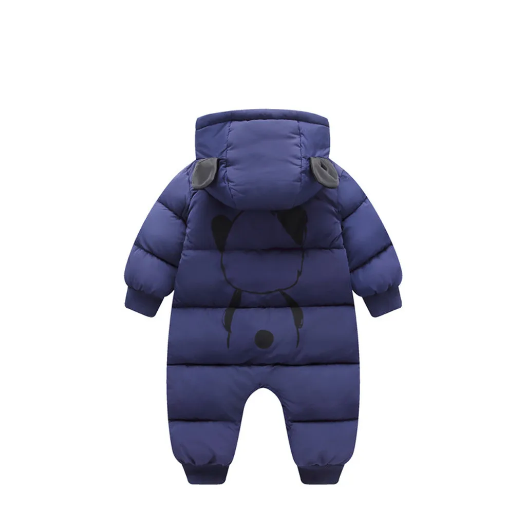 

Cute Baby Outfits Newborn Long Sleeve Cartoon Animal Hoodie Baby Rompers Cotton Winter Warm Snowsuit Outfit Y129