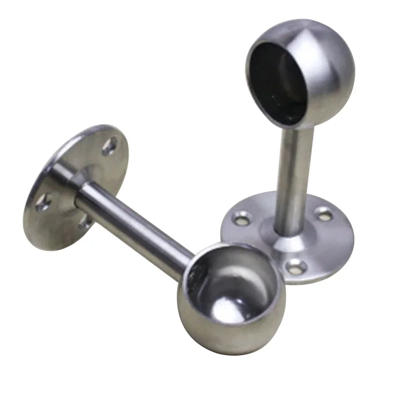 4 шт. держатель для занавески душа из нержавеющей стали|Фланцы| |