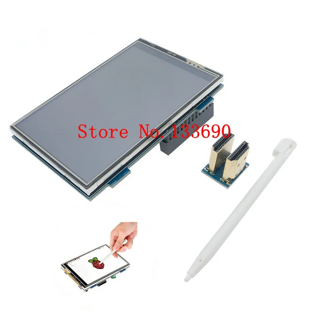 3,5 дюймов lcd HDMI USB сенсорный экран Real HD 480x320 Pi1 B Zero TFT дисплей для Raspberri 3 Модель B/Orange Pi(играть в игры видео