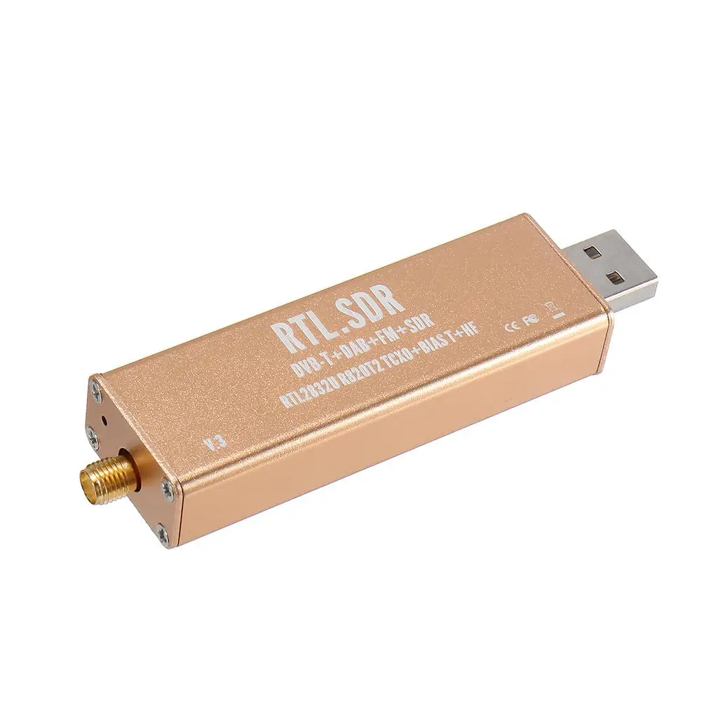 RTL SDR ресивер TCXO RTL2832U R820T2 V3 Pro 0.5PPM HF SMA программное обеспечение определенное радио