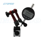 Цифровой циферблат 0-12,7 мм0,5 дюйма 0,01, гибкий держатель с магнитным основанием, подставка, инструмент для циферблата, индикатора, рычага, циферблата, индикатор, тест