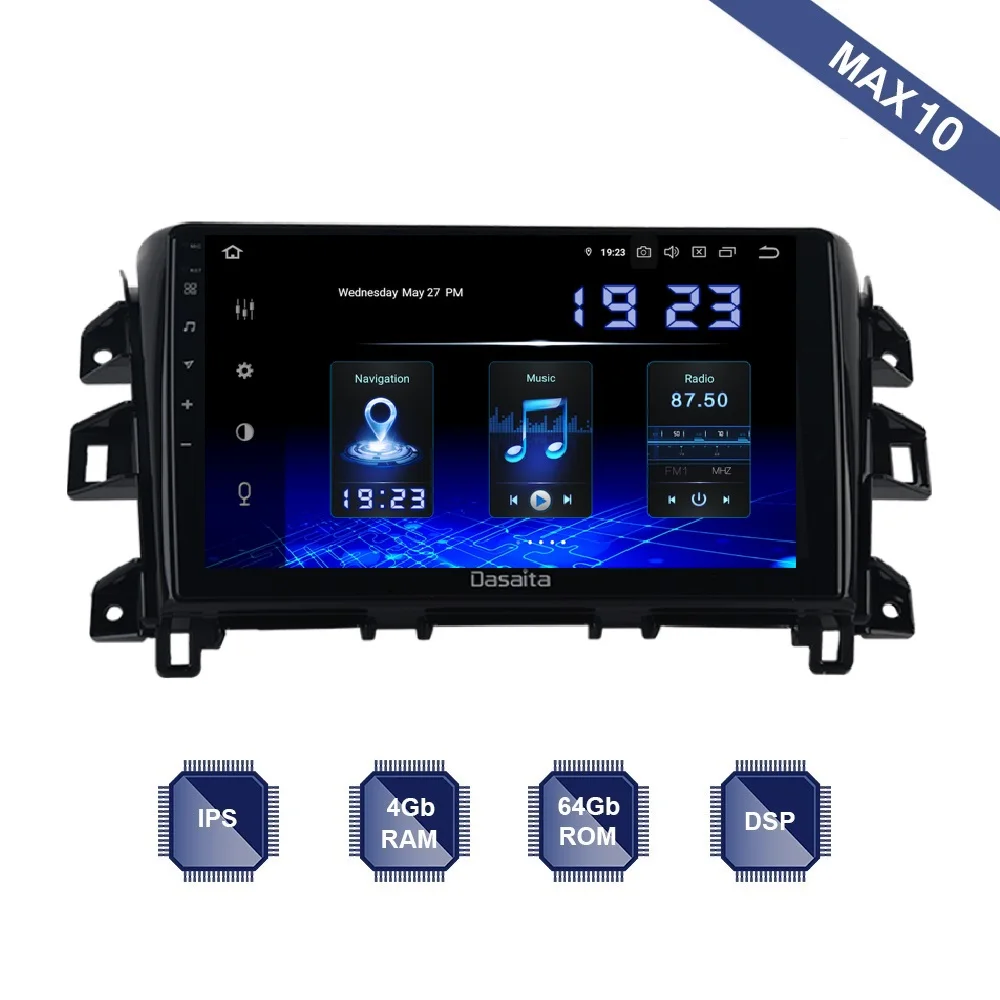 Android 10 0 1DIN автомобильное радио для Nissan NP300 Navara стерео 2015 2016 2017 2018 Поддержка бозе