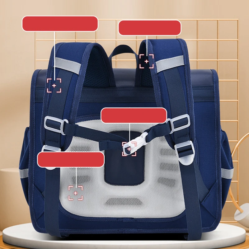 Children's Backpack Boy and Girls School Bag Primary School Backpack 1 Grade Kids Bag Large Capacity Schoolbags Mochila Infantil