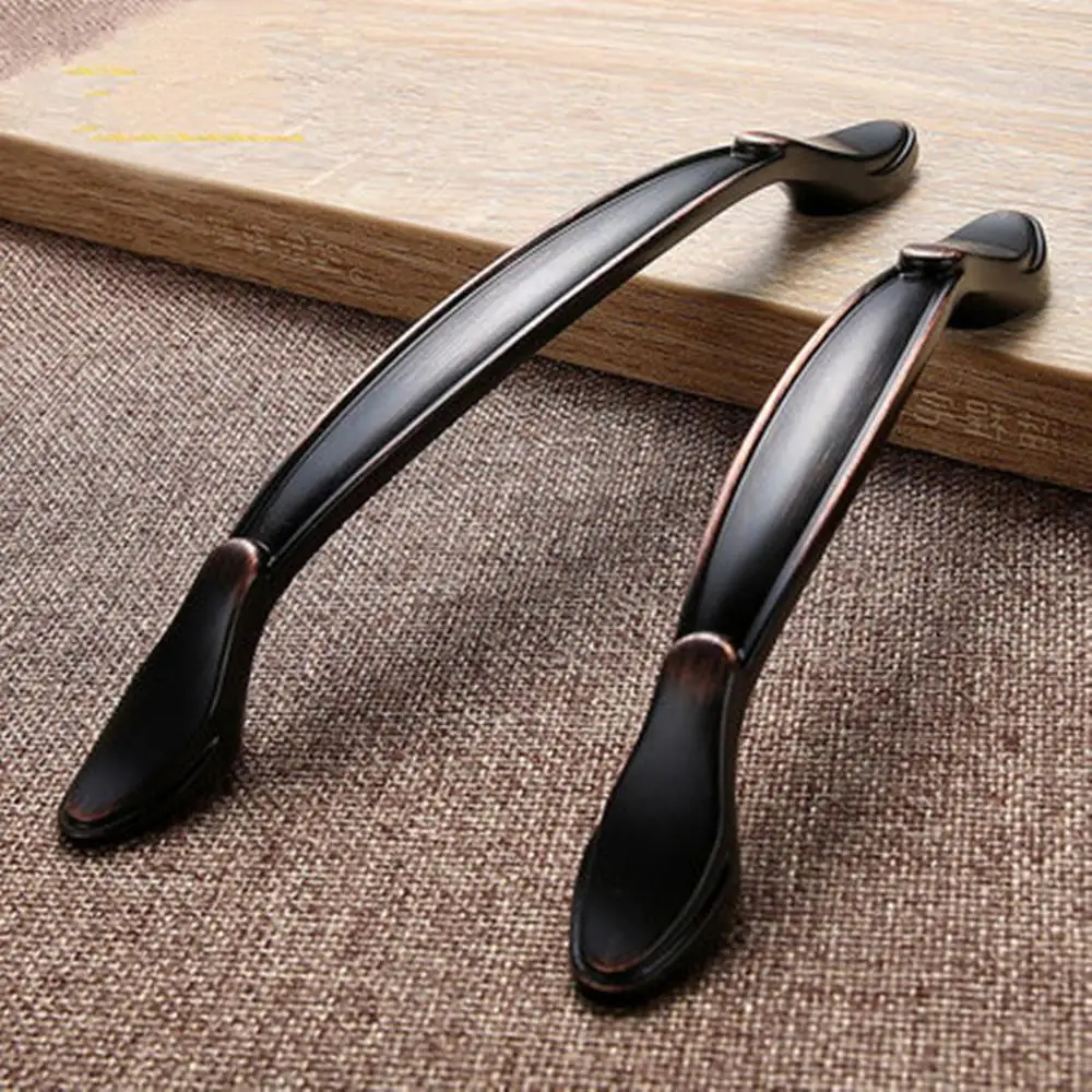 Шкаф для одежды Современная дверная ручка минималистичный песочный черный