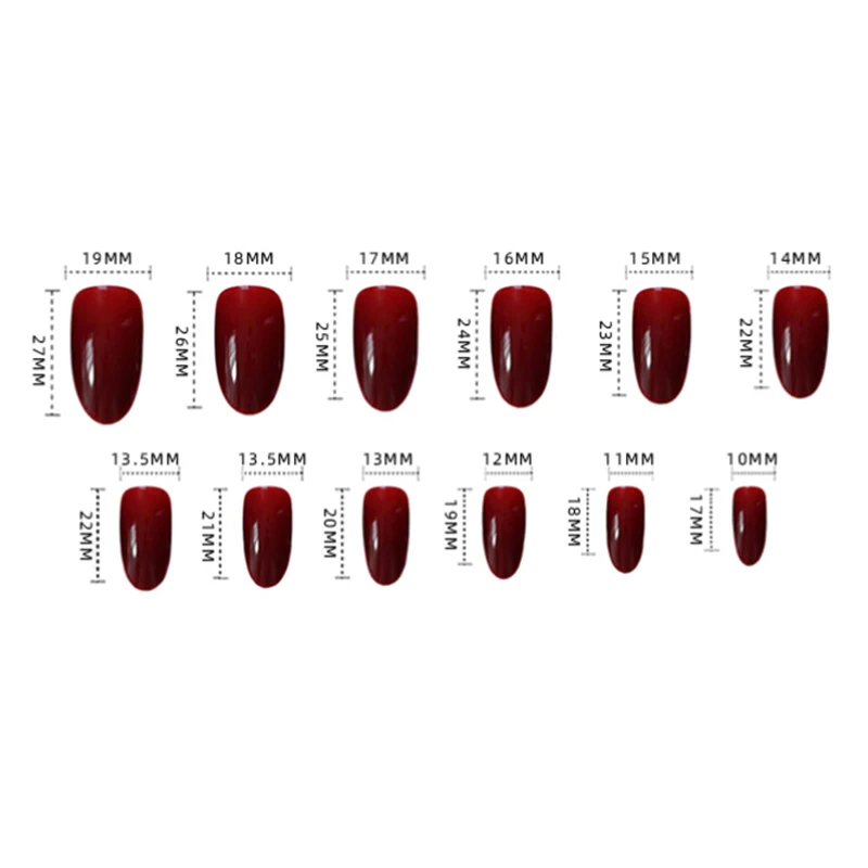 

Medium And Long Fake Nails Purple Flashing Nail Stickers Finished Nails 24 Pieces With Glue Nails Accesorios