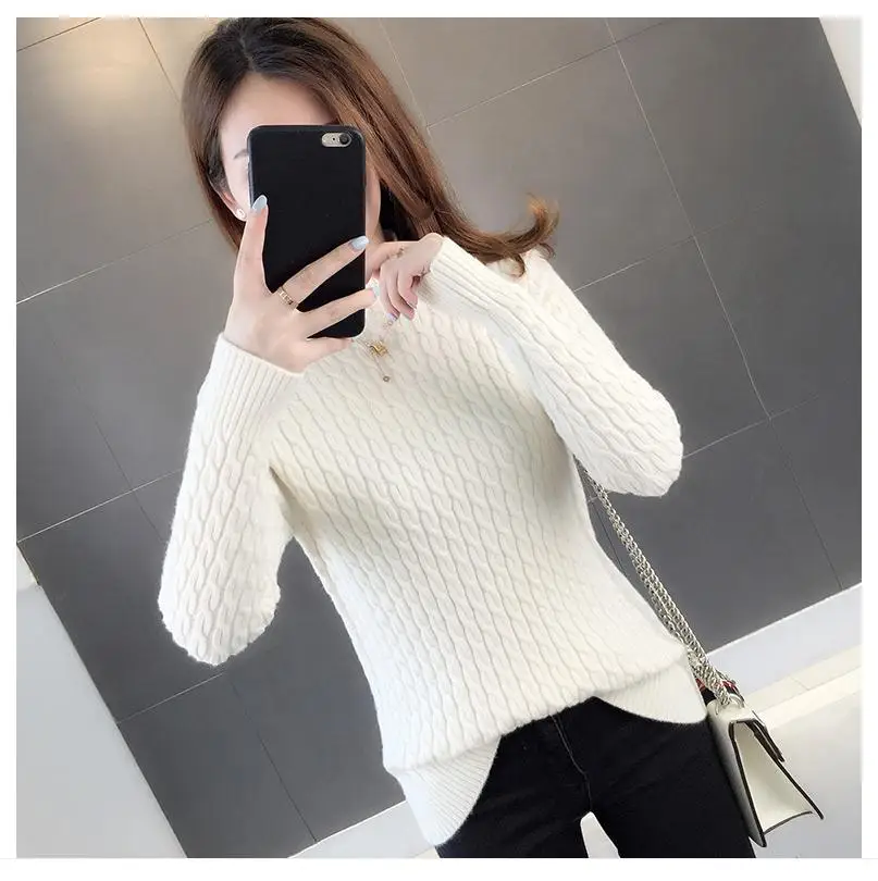 2021 spring and autumn winter Long sleeve Women's Sweater coat