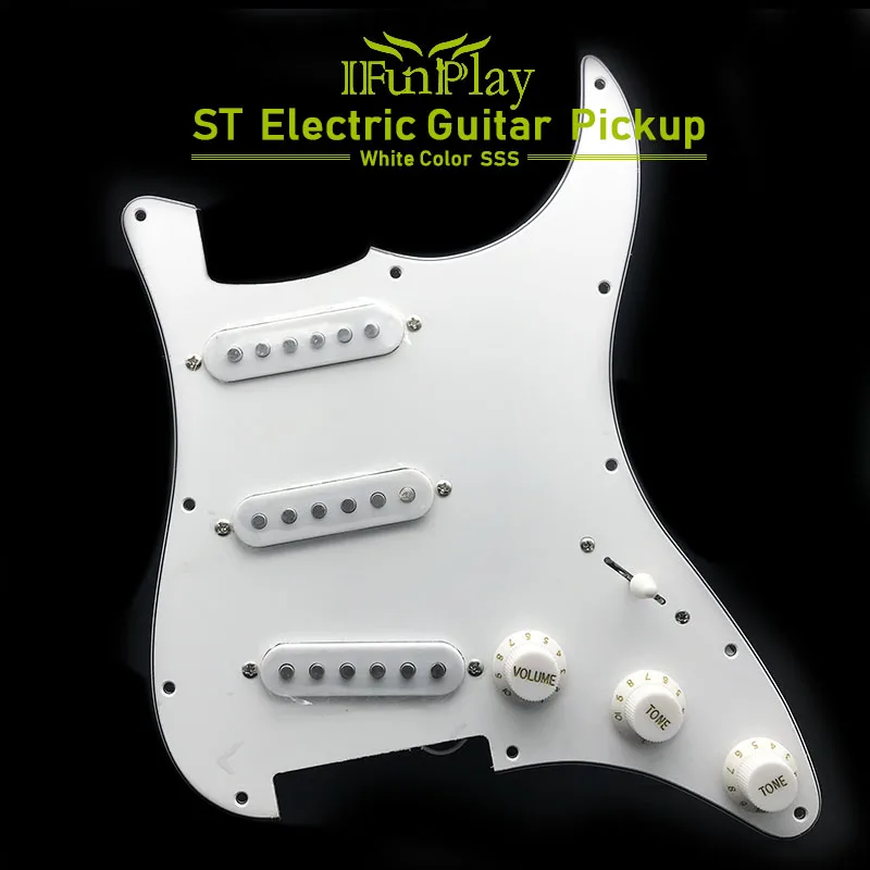 Однокатушечный пикап SSS электрическая гитара загруженная Предварительно