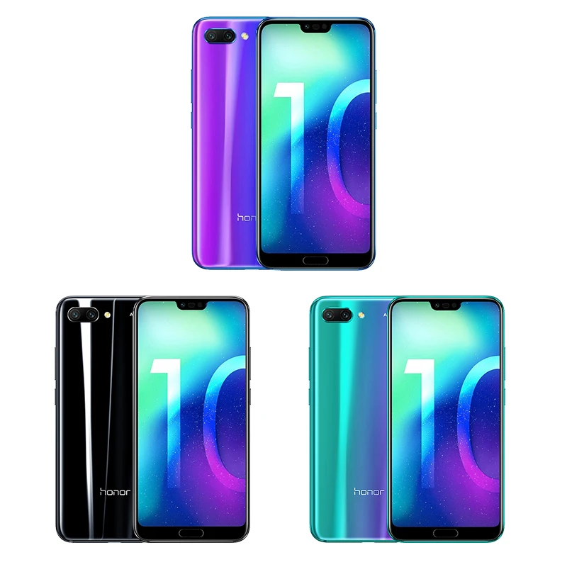Глобальная версия Honor 10 4 Гб 128 ГБ мобильный телефон Kirin 970 четыре ядра 5 84 дюйма FHD