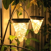 solar led light outdoor 50leds string lighting wedding decoration garland ip65 waterproof solar lights for vegetable garden