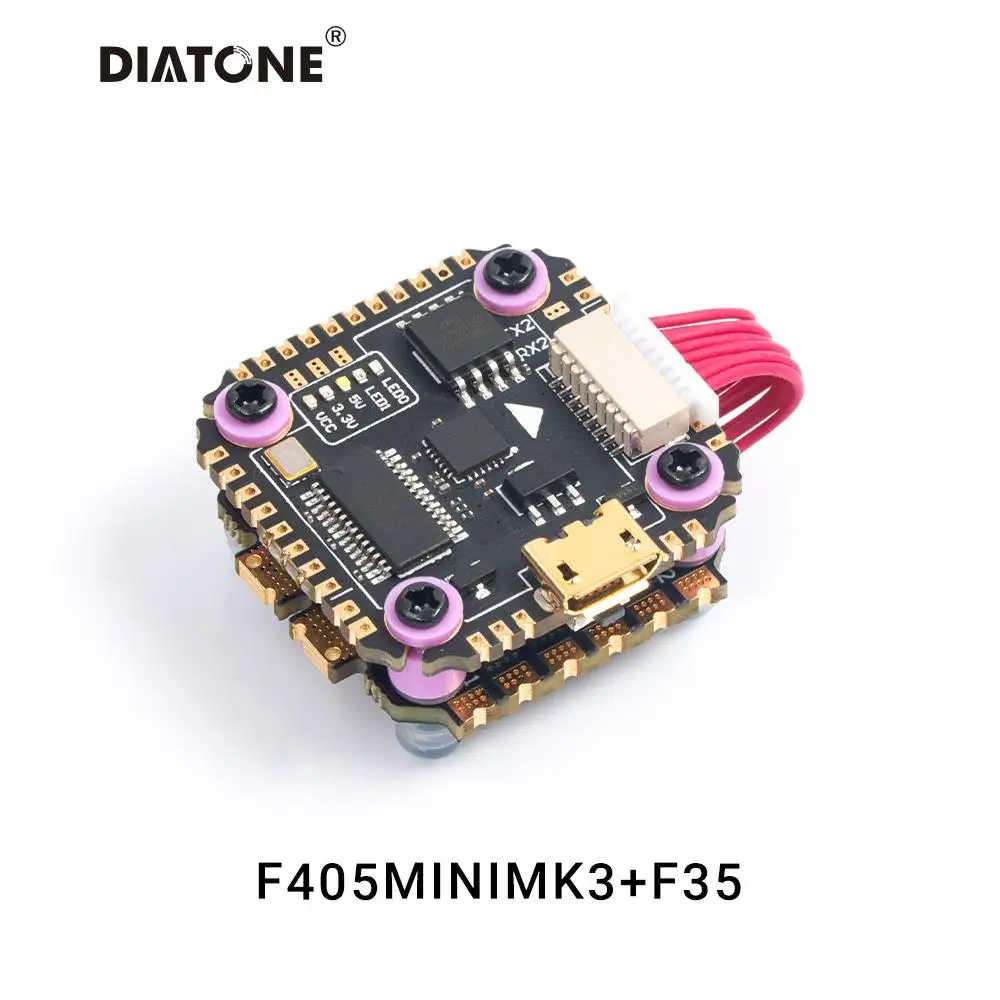 Контроллер полета Diatone MAMBA F405 Mini MKIII MK3 Betaflight F35A 35A ESC 3 6S DSHOT600 stack FPV Racing Brushless для