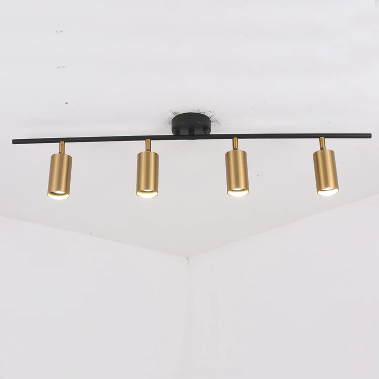 Cob светодиодный трек прожектор лампа Железный потолочный светильник для