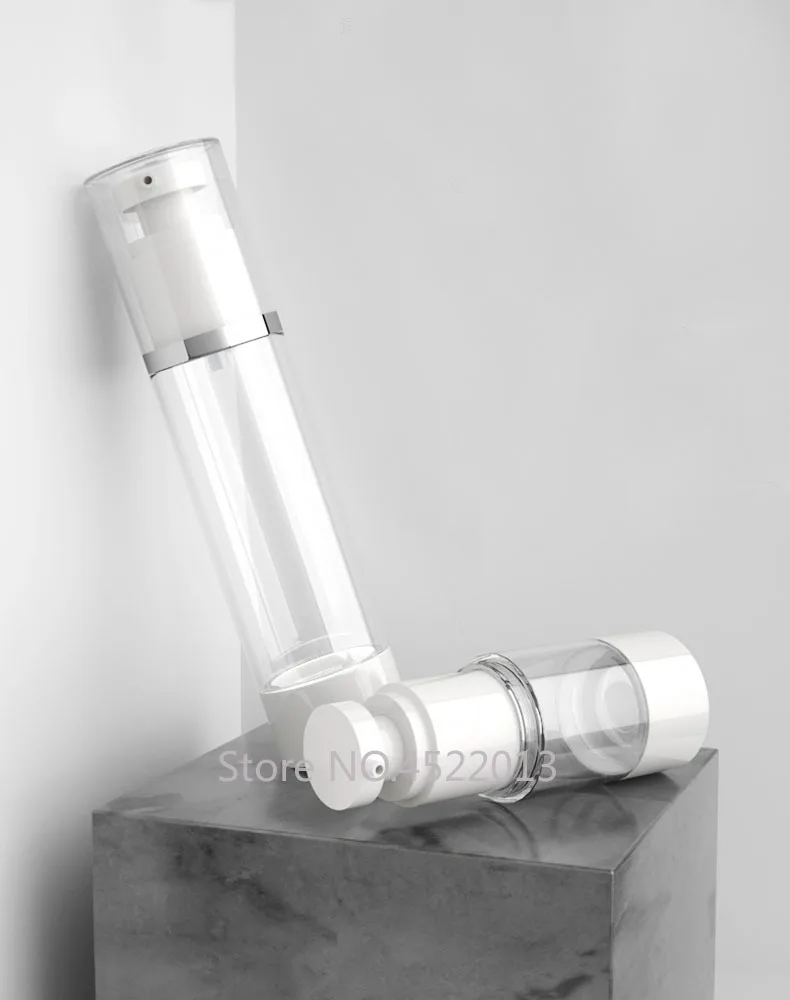Пустая Косметическая безвоздушная бутылка 15ml30ml50ml 10/20/30 шт./лот. Прессованная