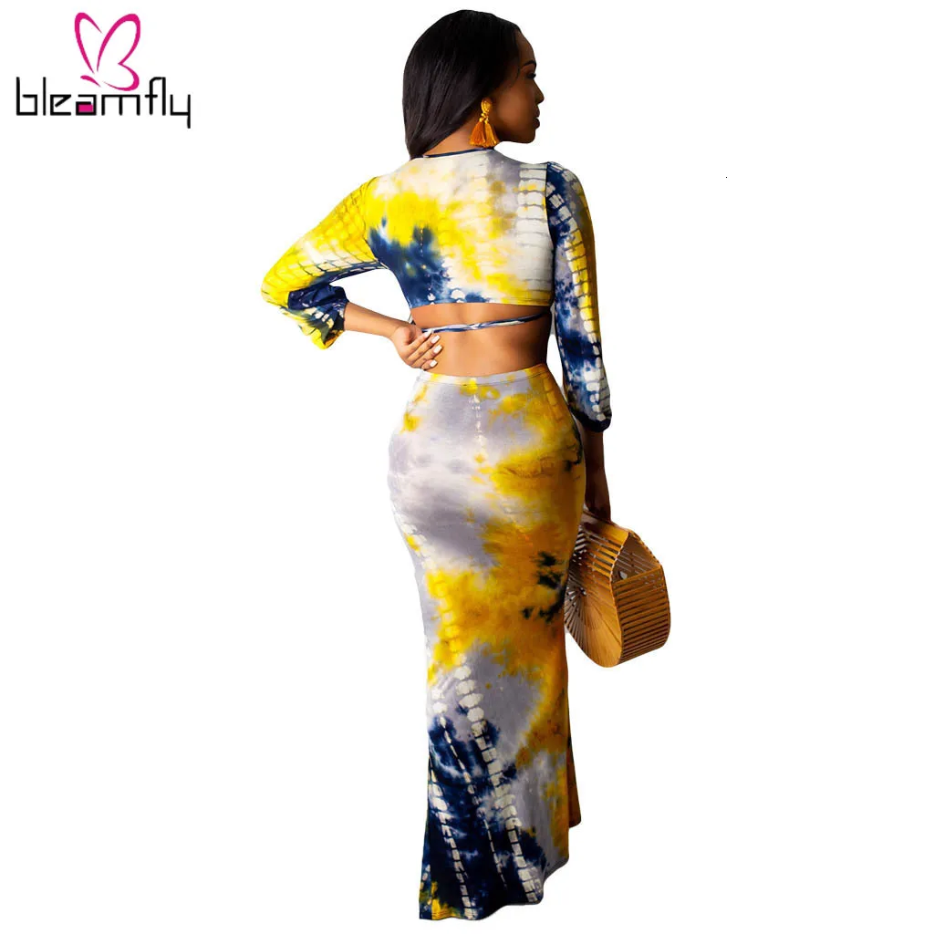 Новинка 2019! женские летние костюмы с коротким топом и юбкой годе Сексуальные