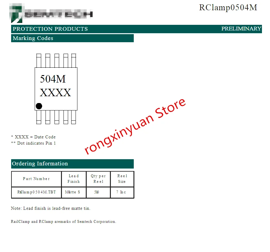 10 шт. круглые хомуты диаметром 504 м®Низкоемкостный телевизионный диод новый
