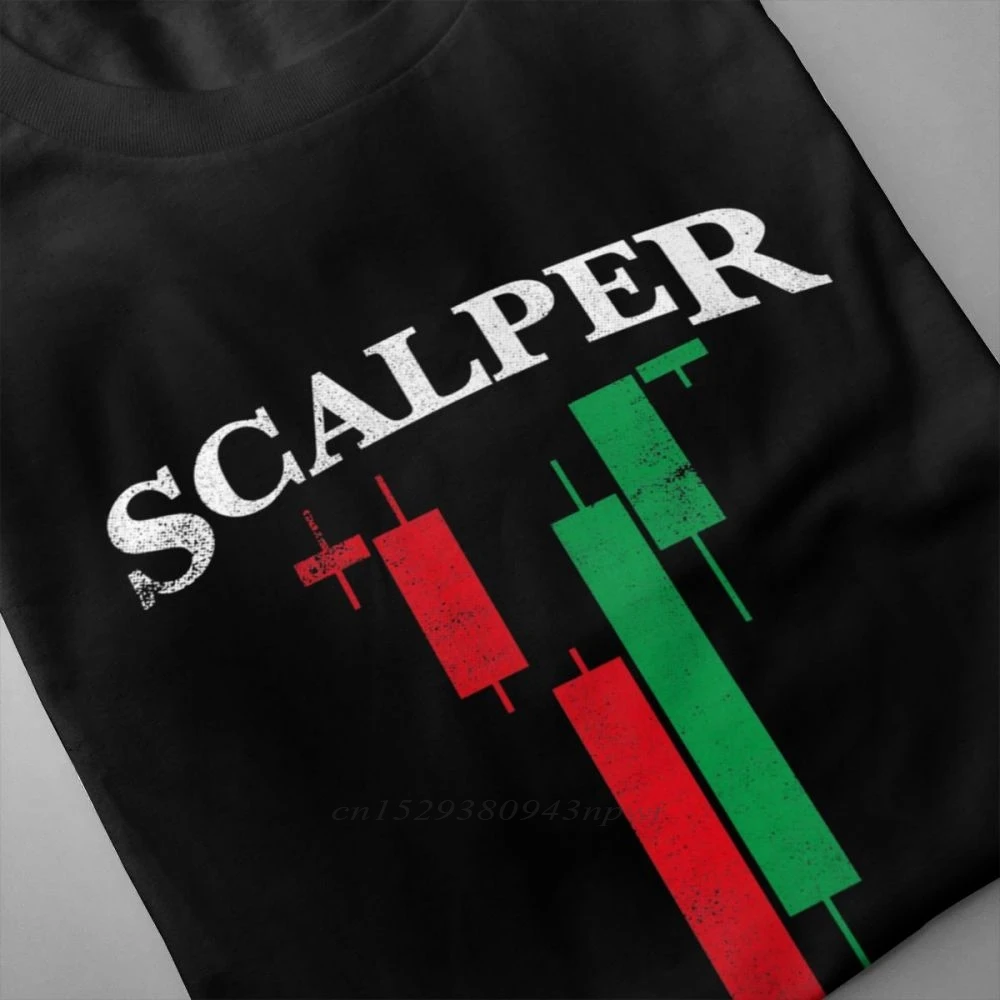 For Men Scalper Forex Investment Stock T Shirt Fashion Streetwear Cotton XS-3XL Plus Size Homme T-shirt | Мужская одежда