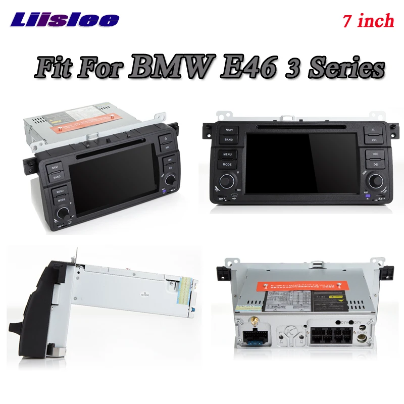 Liislee для BMW 3 E46 318 320 M3 стерео радио 3G Canbus BT DVD плеер GPS навигация по карте 1080P HD экран