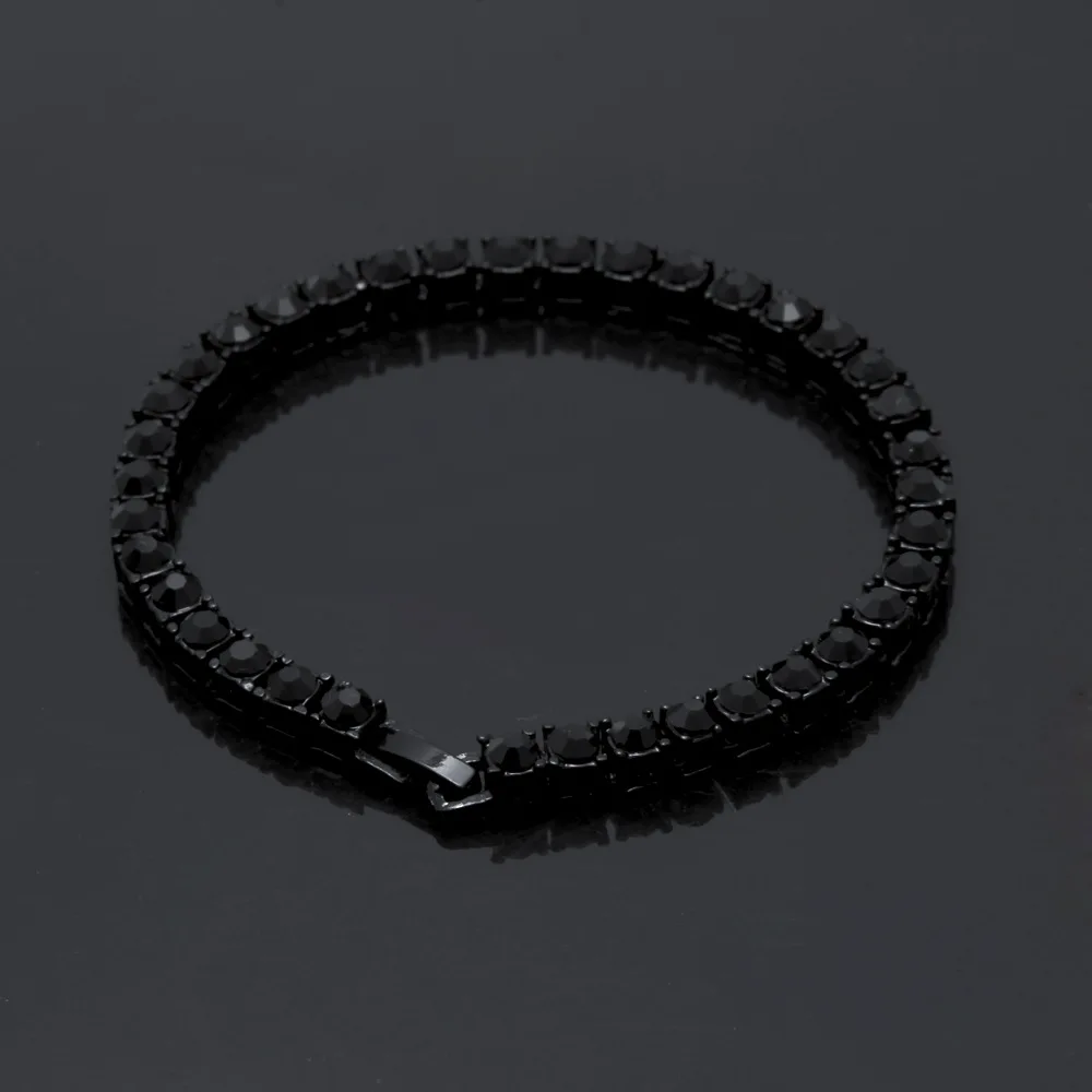 Браслеты-цепочки для мужчин и женщин выразительные теннисные ювелирные