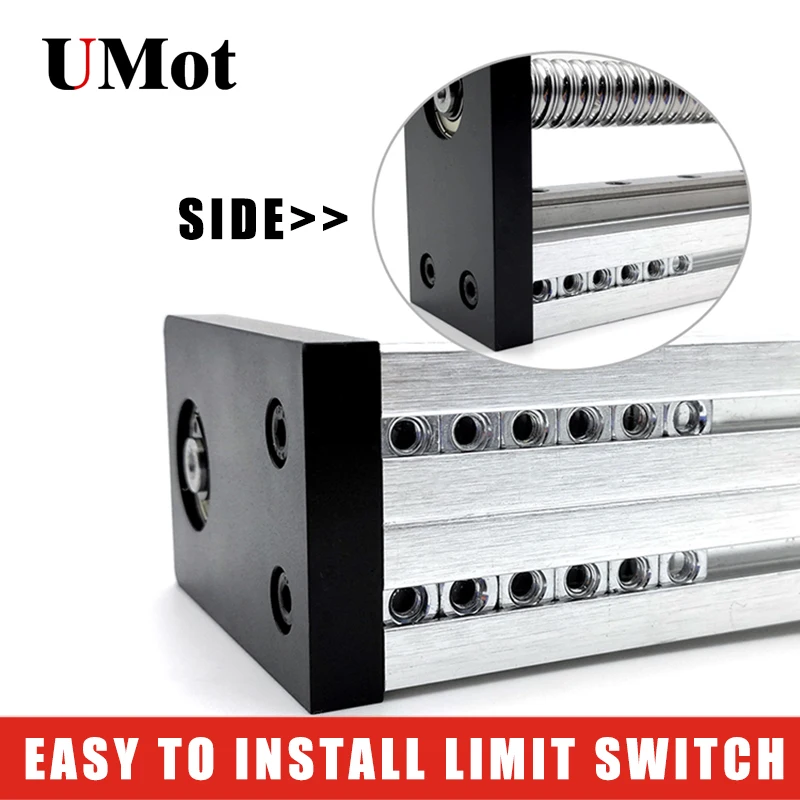 ЧПУ Линейный направляющий шариковый винтовой привод линейный модуль для 3d