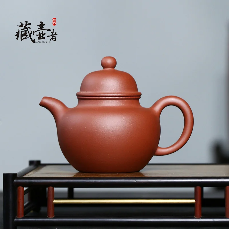 

★teapot yixing are recommended as compassionate manual authentic undressed ore qing cement kung fu tea set Duo ball pot