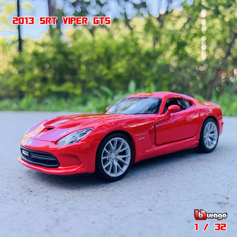 

Bburago 1:32 Dodge 2013 SRT Viper GTS & Toy Vehicles Metal Toy Car Model High Simulatio Collection gifts