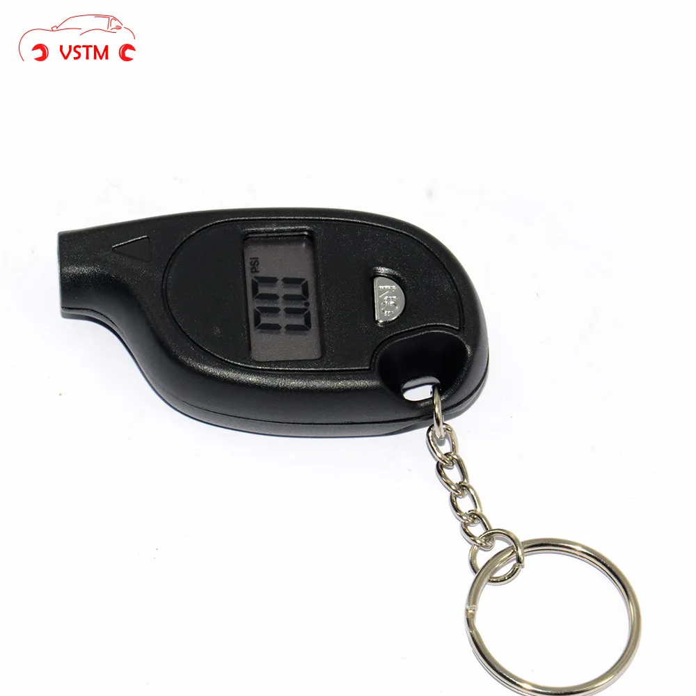 

Mini LCD Digital Tire Tyre Keychain Air Pressure Gauge For Car Auto Motorcycle