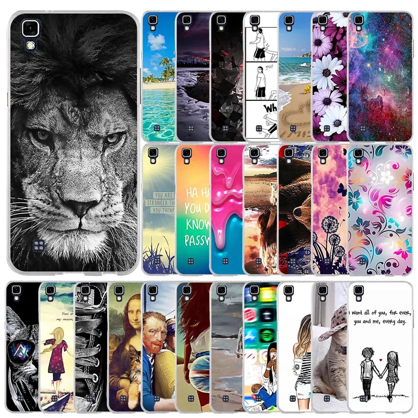 Мягкий силиконовый чехол из ТПУ для LG X Power 5 3 дюйма модный задний Чехол с