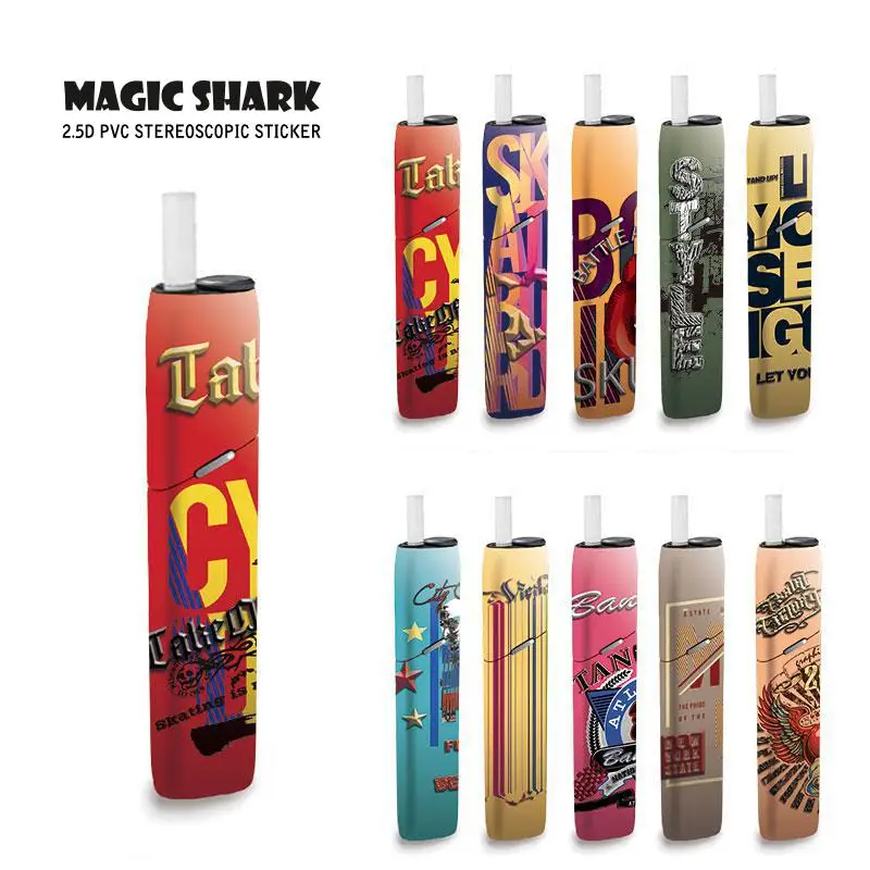 Модная наклейка Magic Shark для IQOS3 мульти-наклейка чехол IQOS 3 мульти - Цена: 123.24