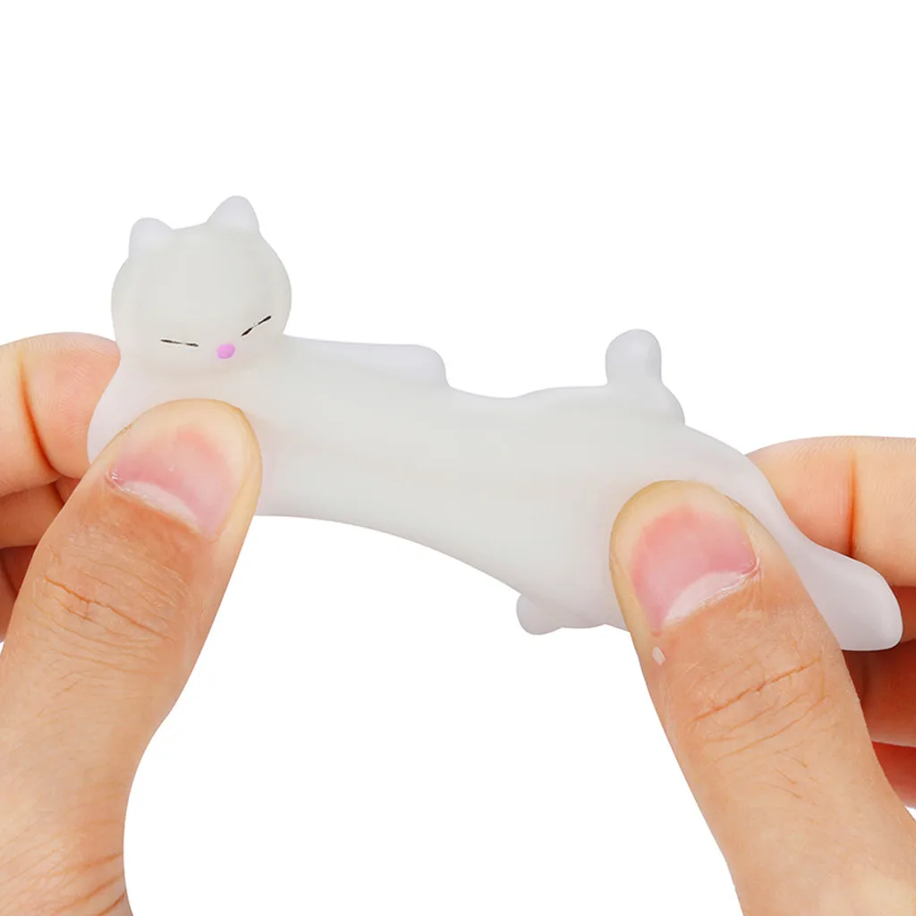 Мягкие игрушки Mochi Lazy Cat Squeeze Healing Fun Kawaii для снятия стресса мягкие забавные детские