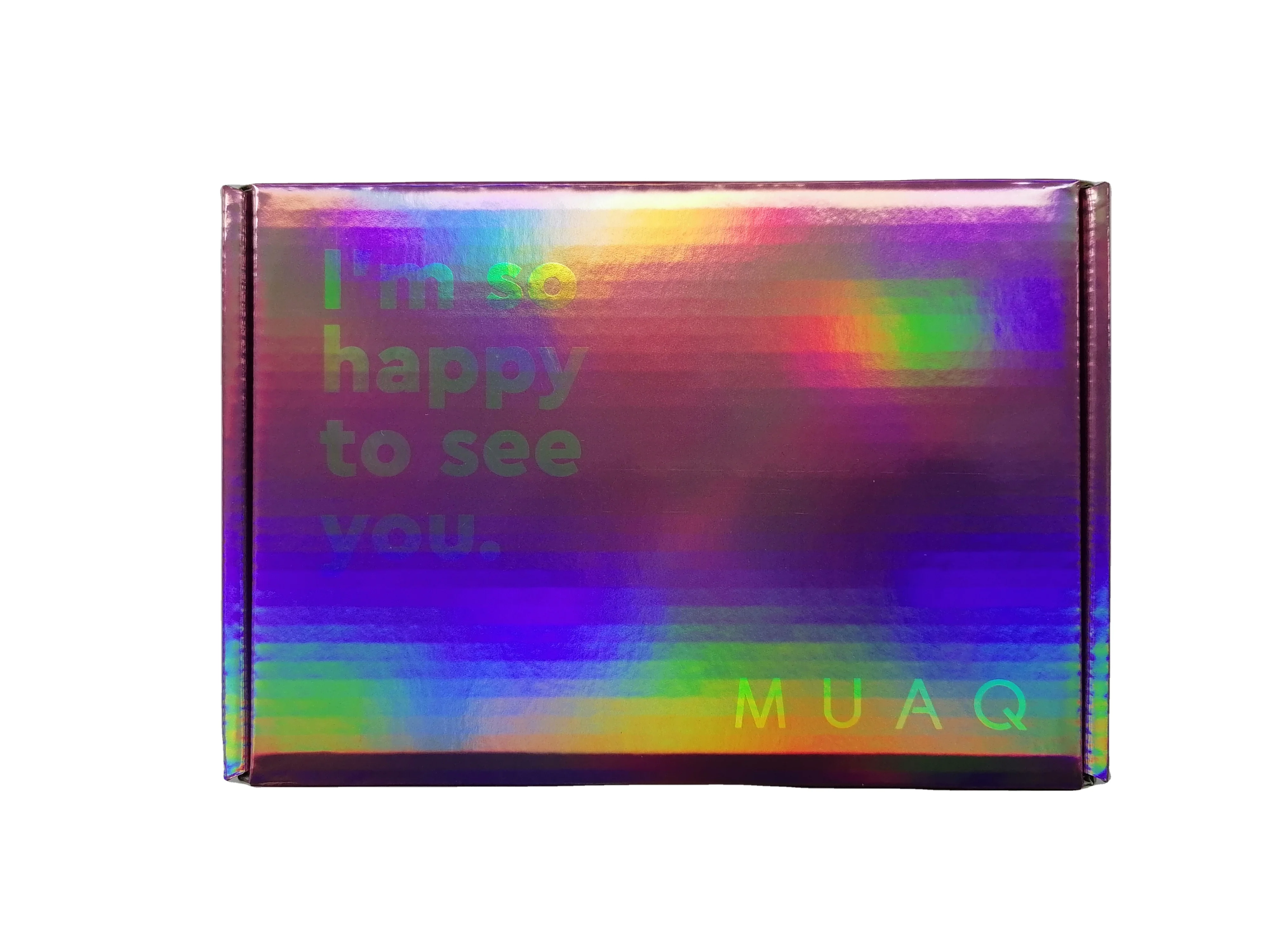 Голографические бумажные почтовые коробки SENCAI с логотипом на заказ упаковочные