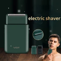 electric shaver razor beard trimmer face hair cutter usb rechargeable razor portable men bald headed shaver hair clipper