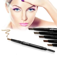 popfeel two sides natural eyebrow makeup pencil liner eye brow makeup tool al6 maquillaje makeup txtb1