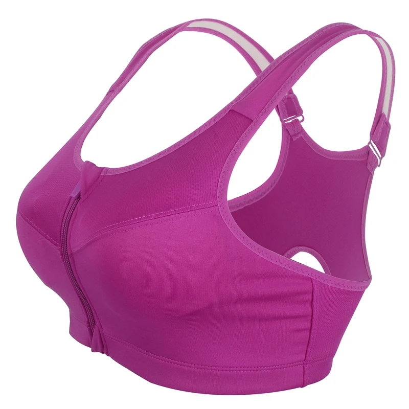 Женский спортивный бюстгальтер для фитнеса без косточек с защитой от тряски