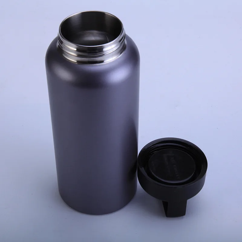 Quality Stainless Steel Thermos Bottle 400ml Travel Coffee Mug Portable Vacuum Flask Insulated Tumbler Wide Mouth Thermo | Дом и сад