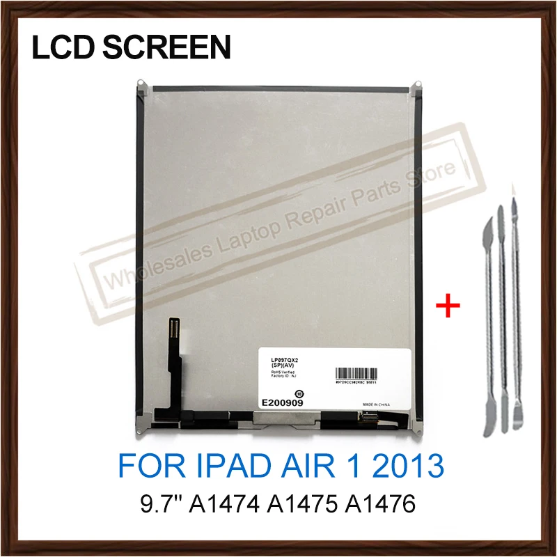 Original LCD Display For iPad Air 1 Air1 2013 Version Ipad 5 A1474 A1475 A1476 9.7