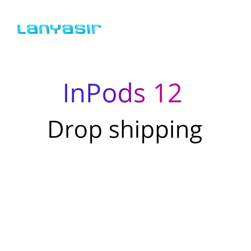 Lanyasir Bluetooth наушники InPods 12 Беспроводные для всех смартфонов Спортивные Гарнитура