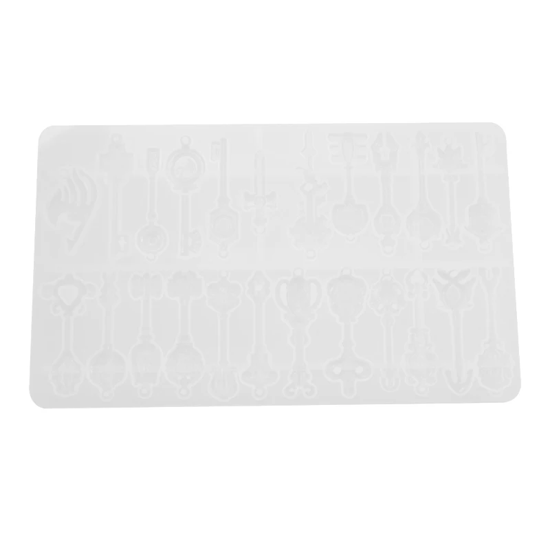 

DIY Crystal Epoxy Mould the Whole Board Key Collection Pendant Ornament Decoration Simulation Silicone Mold