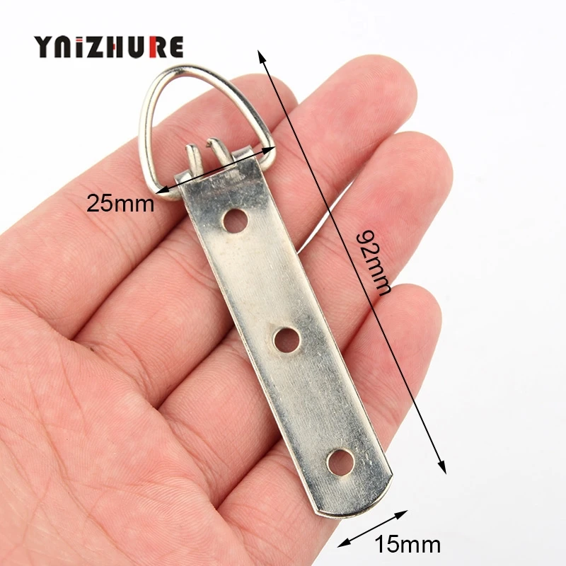 4 шт 15*25*92 мм фото Подвесные треугольные D кольца золотые рамки для картин 3