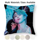 Наволочка для подушки Jimin, хлопковая, льняная, с рисунком Ким, намцзюн, Ким, намчжун, Цзинь, Ким, сук, СУГА, мин, Юн, мин, Юн, Ки