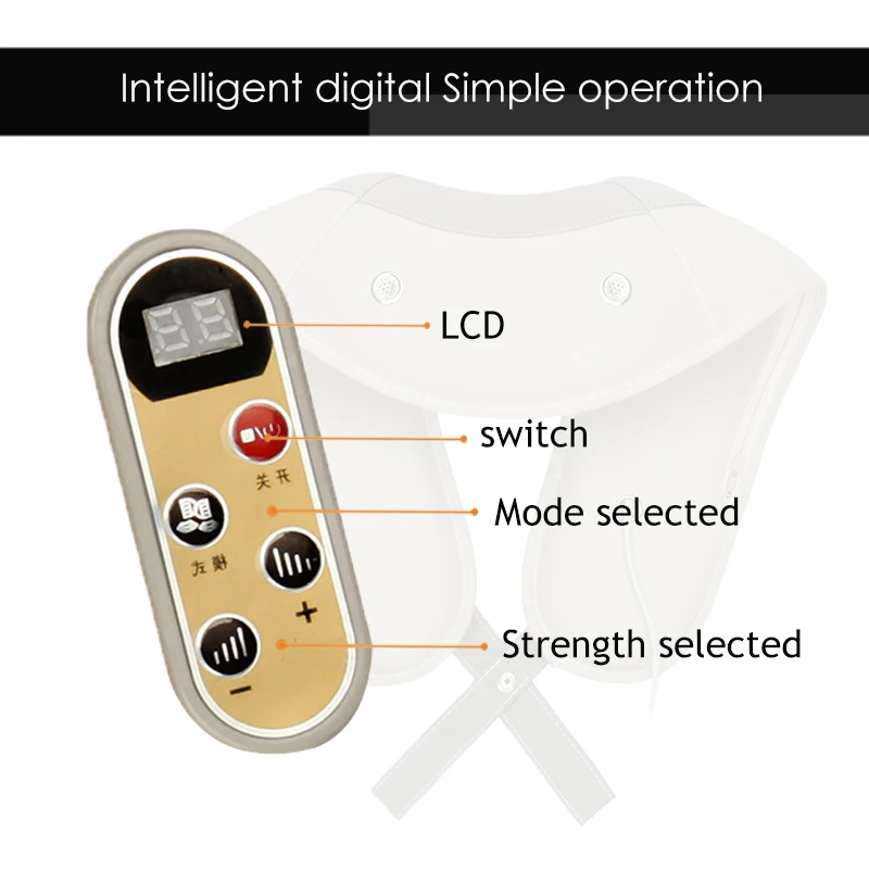 U-образный массажер для шеи боли в шее и плечах многофункциональный нарезания
