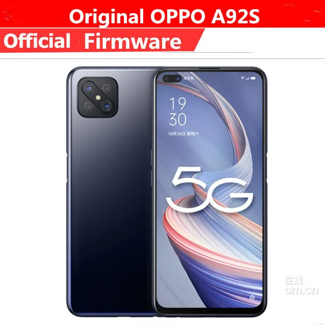 В наличии Oppo A92S 5G смартфон Mediatek 800 Android 10 0 6 57 &quot120 Гц 8 ГБ ОЗУ 256 Гб ПЗУ 48.0MP + 16.0MP 8.0MP