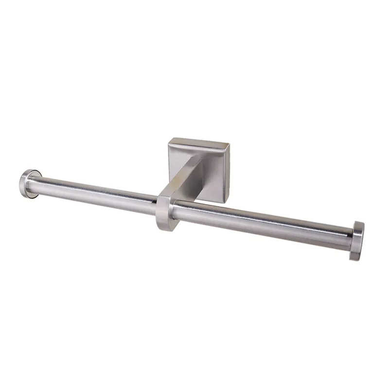 

304 stainless steel paper towel holder toilet roll holder toilet creative punch double toilet paper holder