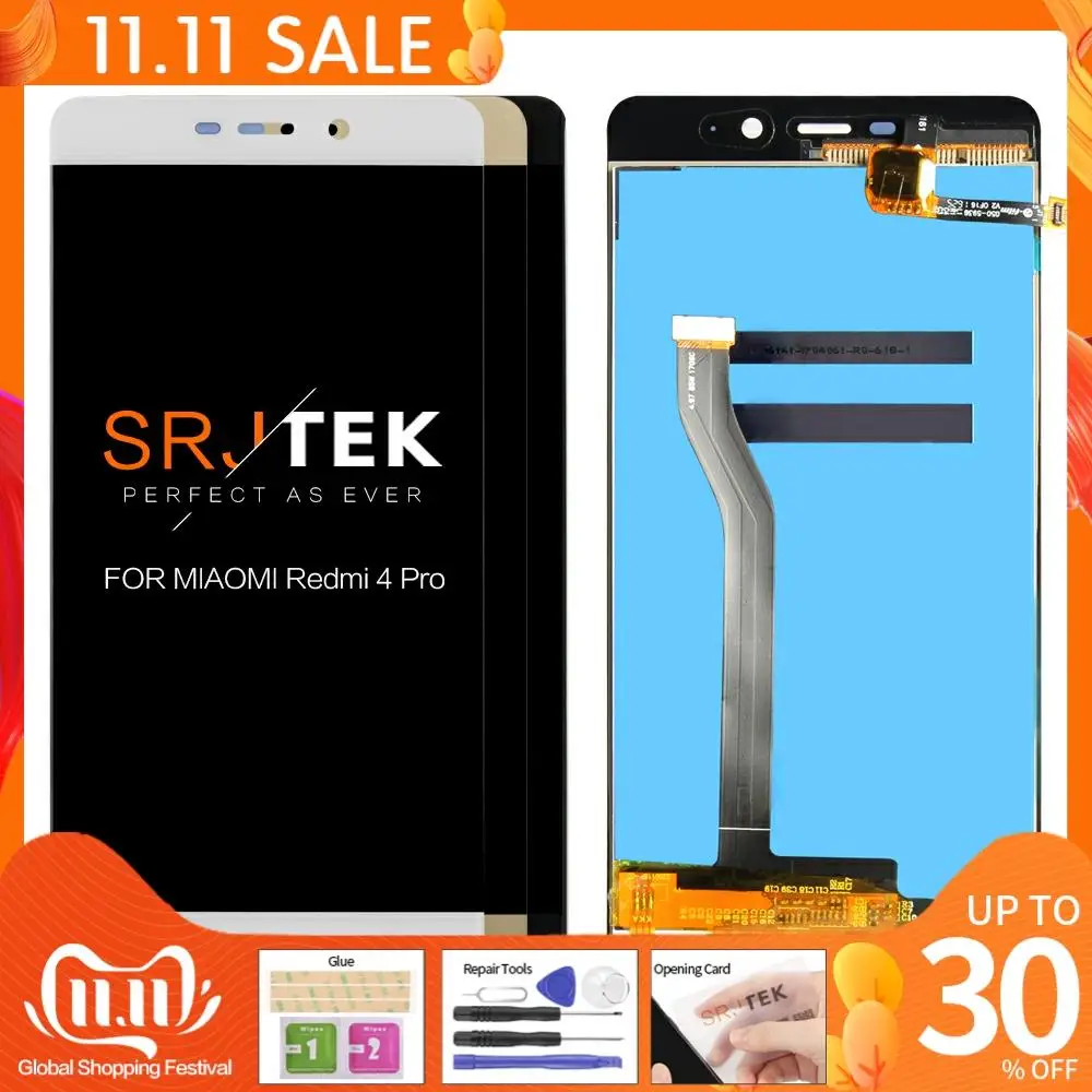 

ЖК-дисплей с сенсорным экраном 5 дюймов для XiaoMi Redmi 4 Pro, дигитайзер замена Patanlla для XiaoMi Redmi 4 Pro, ЖК-дисплей