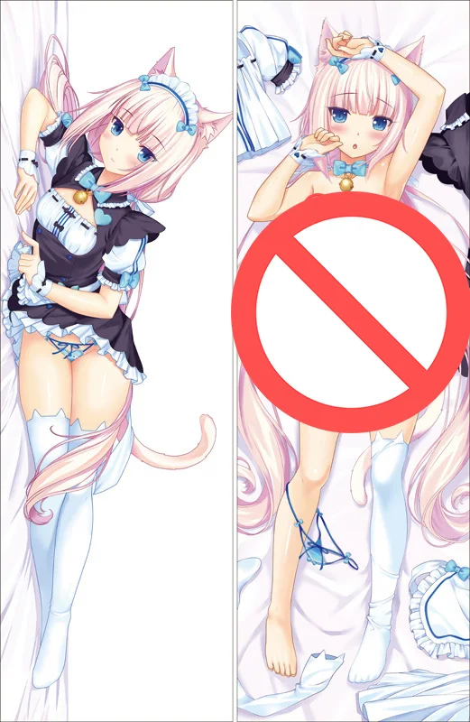 S14 Аниме Nekopara Chocolat Dakimakura Чехол персонажи ванильный чехол Neko Para кошки рай кокосовые объятия чехол для подушки - Цвет: S14