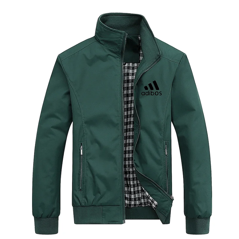 

2021 Spring And Summer New Bomber Zipper Jacket Men's Streetwear Hip Hop Slim Fit Pilot Coat Men Clothing Men's Thin Jacket